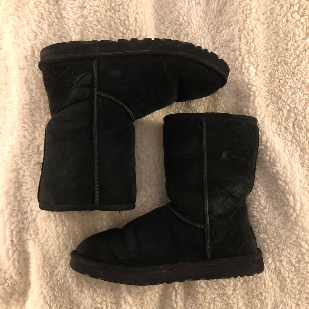 Black Ugg boots